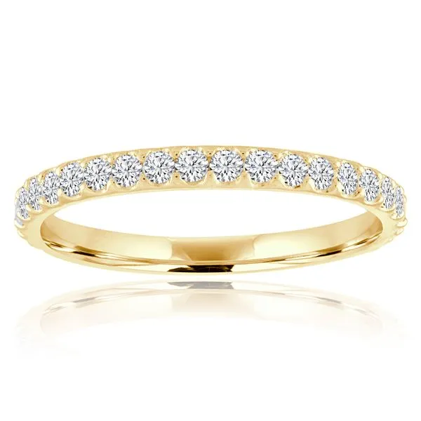 Round Diamond 3/4 of the way around Band Ambassador Diamond Jewelers Tucson, AZ