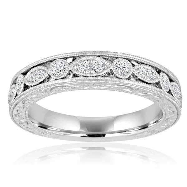 Round Diamond Filigree Band Ambassador Diamond Jewelers Tucson, AZ