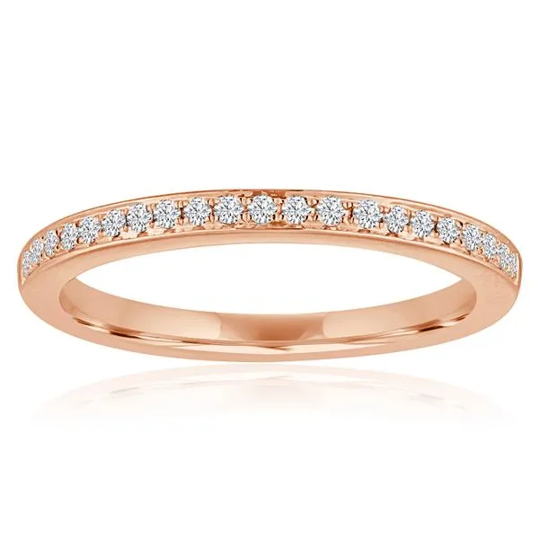 Round Diamond Bead Set Band Ambassador Diamond Jewelers Tucson, AZ