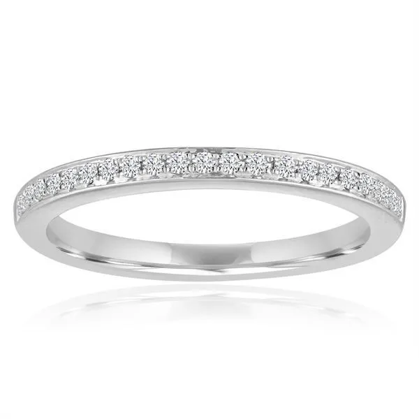 Round Diamond Bead Set Band Ambassador Diamond Jewelers Tucson, AZ