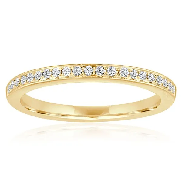 Round Diamond Bead Set Band Ambassador Diamond Jewelers Tucson, AZ