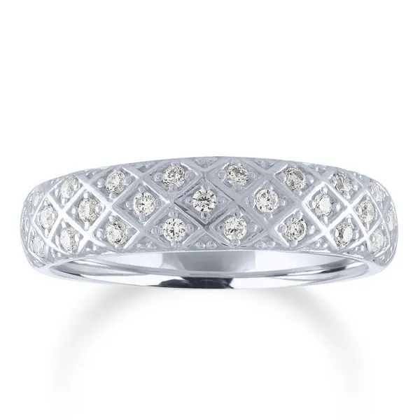 Round Diamond Interlace Band Ambassador Diamond Jewelers Tucson, AZ