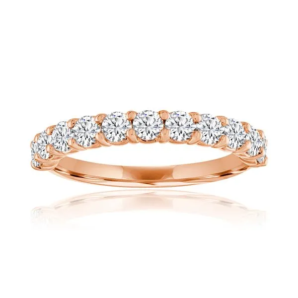 Round Diamond Shared Prong Band Ambassador Diamond Jewelers Tucson, AZ