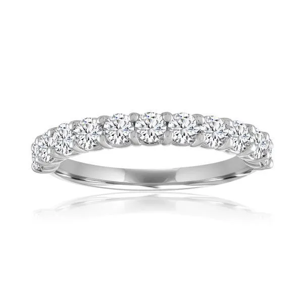 Round Diamond Shared Prong Band Ambassador Diamond Jewelers Tucson, AZ