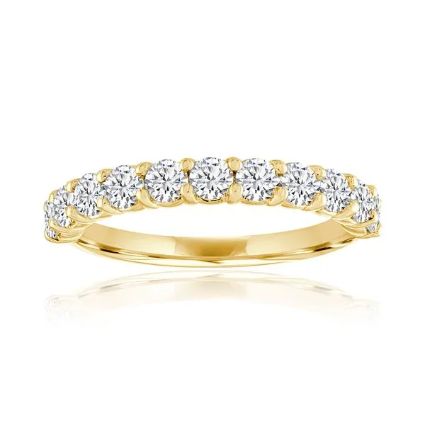 Round Diamond Shared Prong Band Ambassador Diamond Jewelers Tucson, AZ