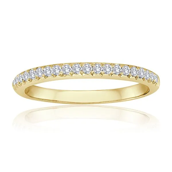 Round Diamond Pave Fishtail Band Ambassador Diamond Jewelers Tucson, AZ