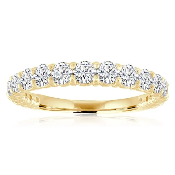 ROUND DIAMOND GRADUATED SHARED PRONG BAND Ambassador Diamond Jewelers Tucson, AZ