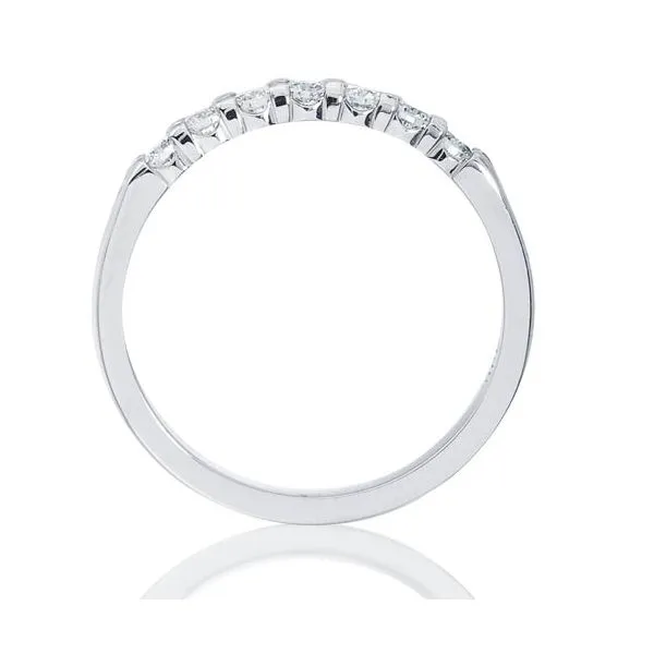 7 Stone Round Diamond Shared Prong Band Image 2 Ambassador Diamond Jewelers Tucson, AZ
