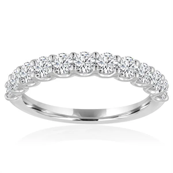 Round Diamond U-Prong 11 Stone Band Ambassador Diamond Jewelers Tucson, AZ