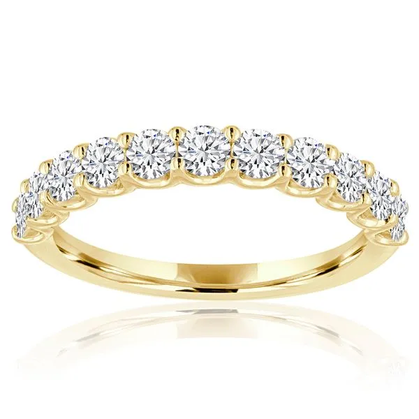 Round Diamond U-Prong 11 Stone Band Ambassador Diamond Jewelers Tucson, AZ
