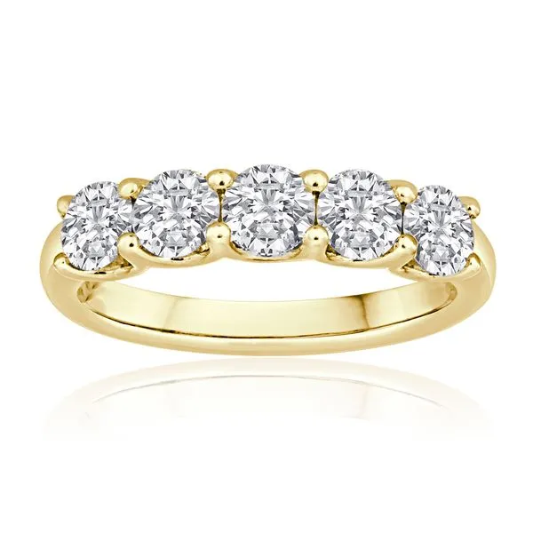 Round Diamond U-Prong Band Ambassador Diamond Jewelers Tucson, AZ