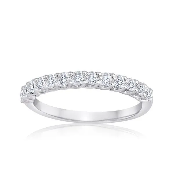 13 Stone Round Diamond Trellis Band Ambassador Diamond Jewelers Tucson, AZ