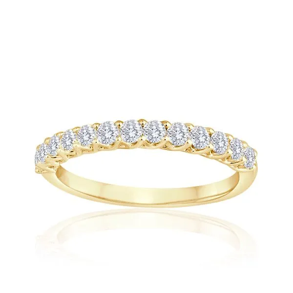 13 Stone Round Diamond Trellis Band Ambassador Diamond Jewelers Tucson, AZ