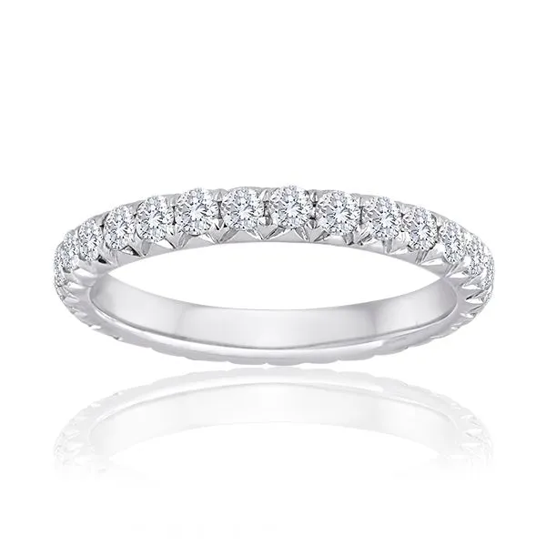 RD DIA FISHTAIL ETERNITY BAND Ambassador Diamond Jewelers Tucson, AZ