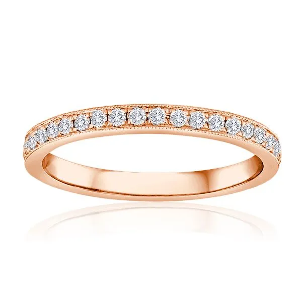 Round Diamond Pave Milgraine Eternity Band Ambassador Diamond Jewelers Tucson, AZ