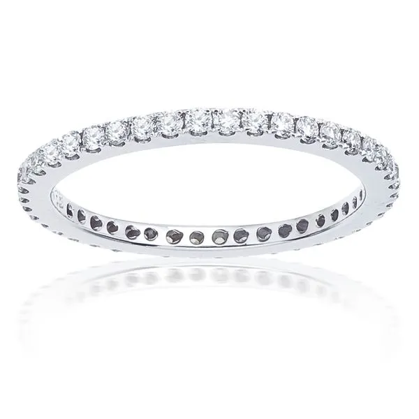 Round Diamond Pave Eternity Band Ambassador Diamond Jewelers Tucson, AZ