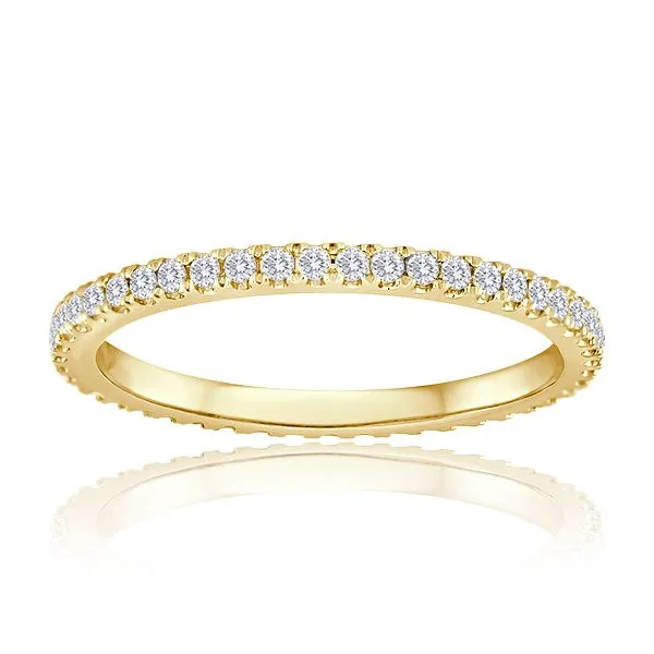 Round Diamond Pave Eternity Band Ambassador Diamond Jewelers Tucson, AZ