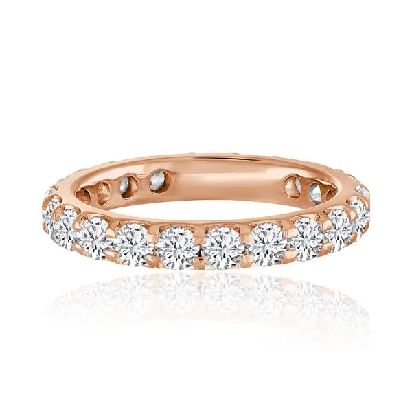Round Diamond Pave Eternity Band Ambassador Diamond Jewelers Tucson, AZ