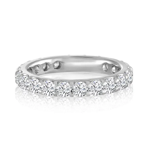 Round Diamond Pave Eternity Band Ambassador Diamond Jewelers Tucson, AZ