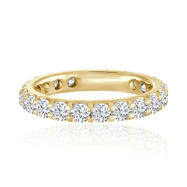 Round Diamond Pave Eternity Band Ambassador Diamond Jewelers Tucson, AZ