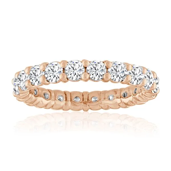 Round Diamond Shared Prong Eternity Band Ambassador Diamond Jewelers Tucson, AZ
