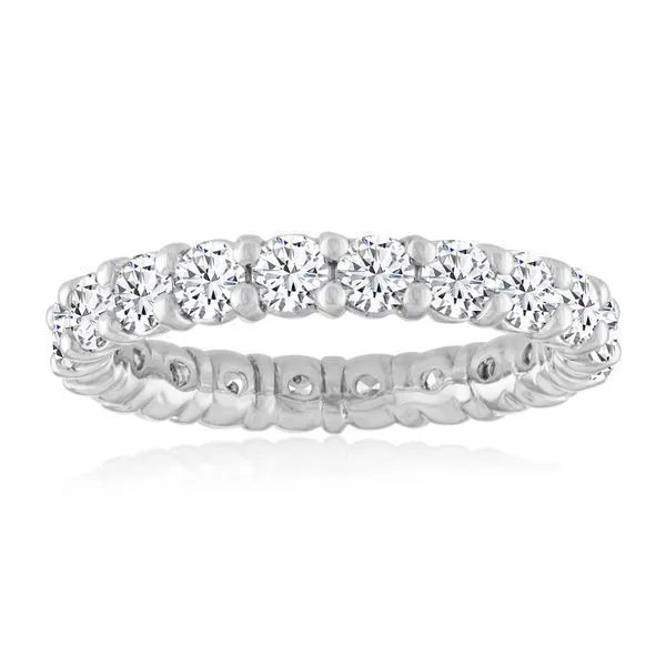 Round Diamond Shared Prong Eternity Band Ambassador Diamond Jewelers Tucson, AZ