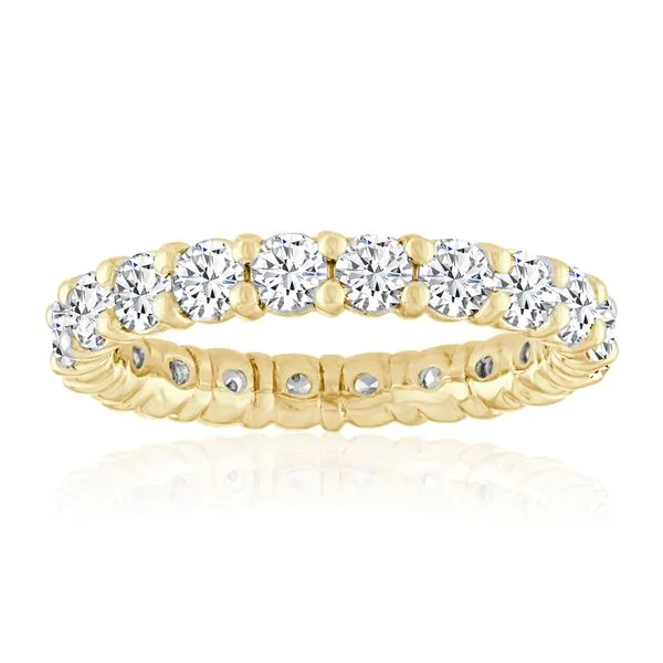 Round Diamond Shared Prong Eternity Band Ambassador Diamond Jewelers Tucson, AZ