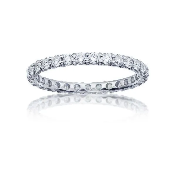 Round Diamond Shared Prong Diamond Eternity Band Ambassador Diamond Jewelers Tucson, AZ