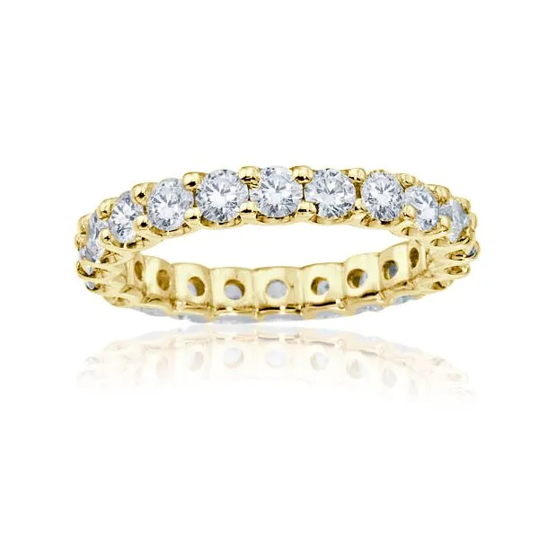 Round Diamond Shared Prong Eternity Band Ambassador Diamond Jewelers Tucson, AZ