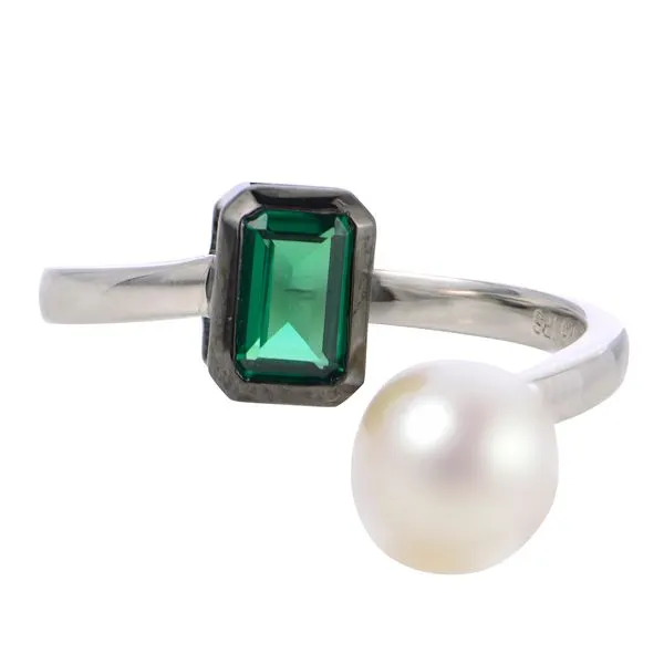 Sterling Silver Freshwater Pearl Ring Alan Miller Jewelers Oregon, OH