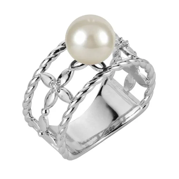 Sterling Silver Freshwater Pearl Ring Clater Jewelers Louisville, KY