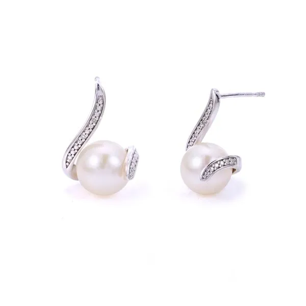 Sterling Silver Freshwater Pearl Earring Leslie E. Sandler Fine Jewelry and Gemstones rockville , MD