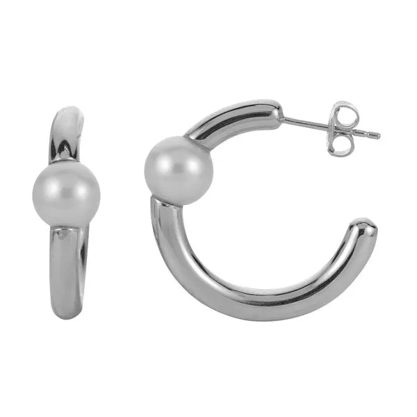 Sterling Silver Freshwater Pearl Earring Clater Jewelers Louisville, KY