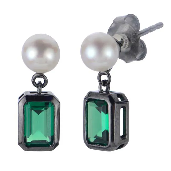 Sterling Silver Freshwater Pearl Earring Alan Miller Jewelers Oregon, OH