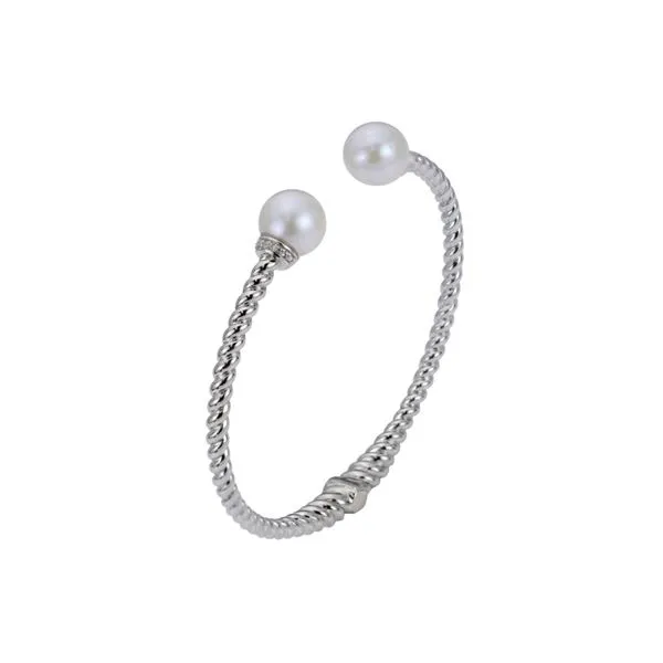 Sterling Silver Freshwater Pearl Bracelet Raleigh Diamond Fine Jewelry Raleigh, NC