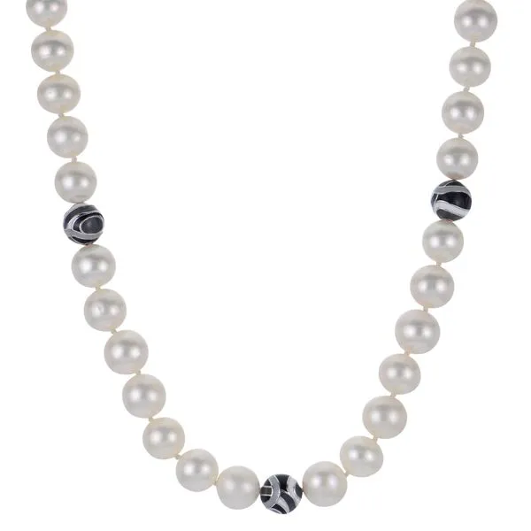 Sterling Silver Freshwater Pearl Necklace Thomas A. Davis Jewelers Holland, MI