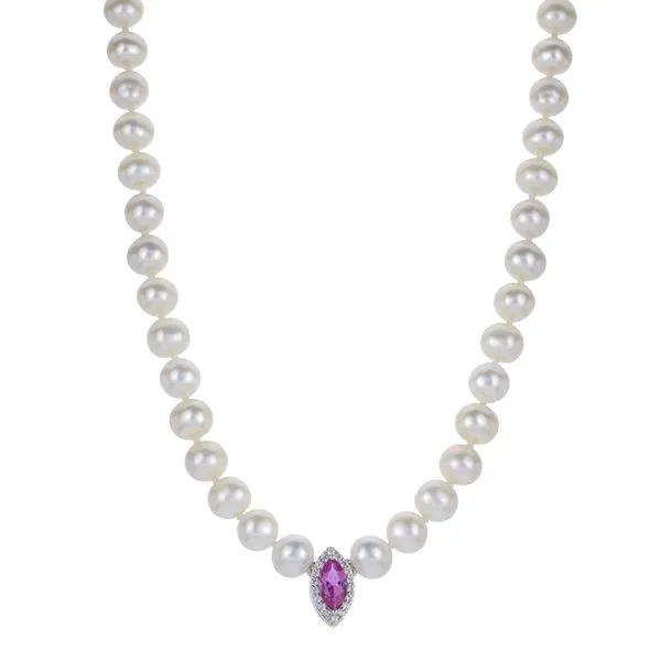Sterling Silver Freshwater Pearl Necklace Delfine's Jewelry Charleston, WV