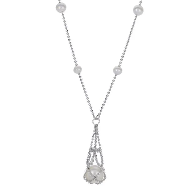 Sterling Silver Freshwater Pearl Necklace Richard's Jewelry Berne, IN
