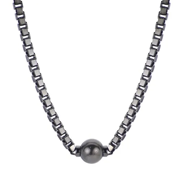Sterling Silver Tahitian Pearl Necklace Rick's Jewelers California, MD