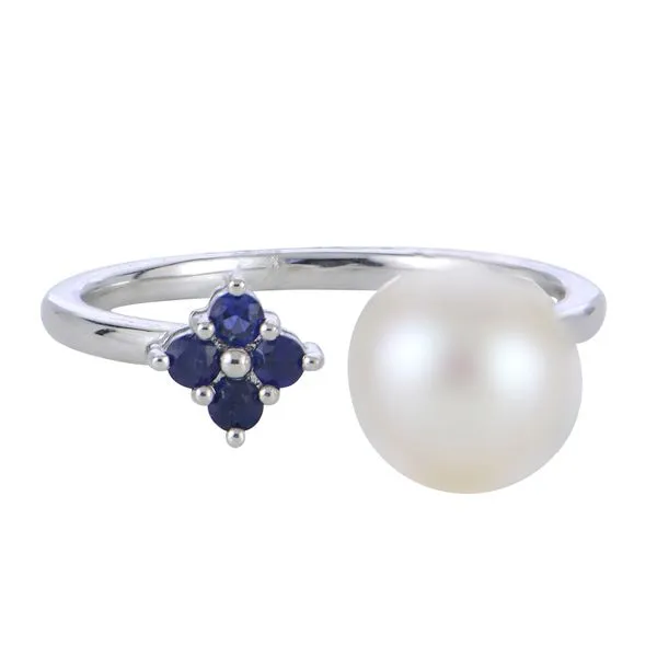 14KT White Gold Freshwater Pearl Ring Henry B. Ball Jewelers Canton, OH