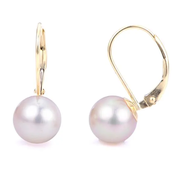 14KT Yellow Gold Freshwater Pearl Earring Rick's Jewelers California, MD