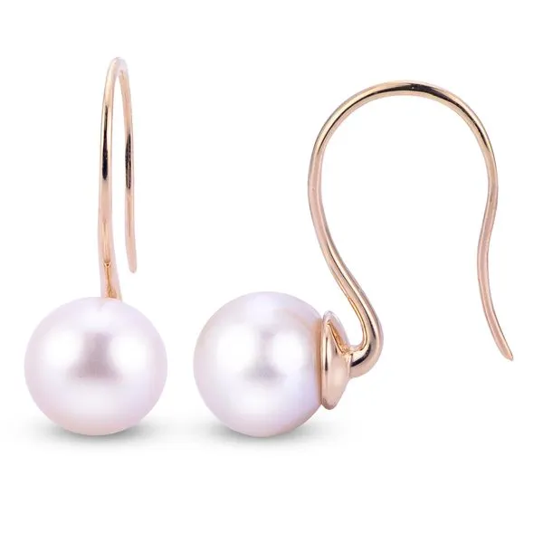 14KT Yellow Gold Freshwater Pearl Earring Rick's Jewelers California, MD