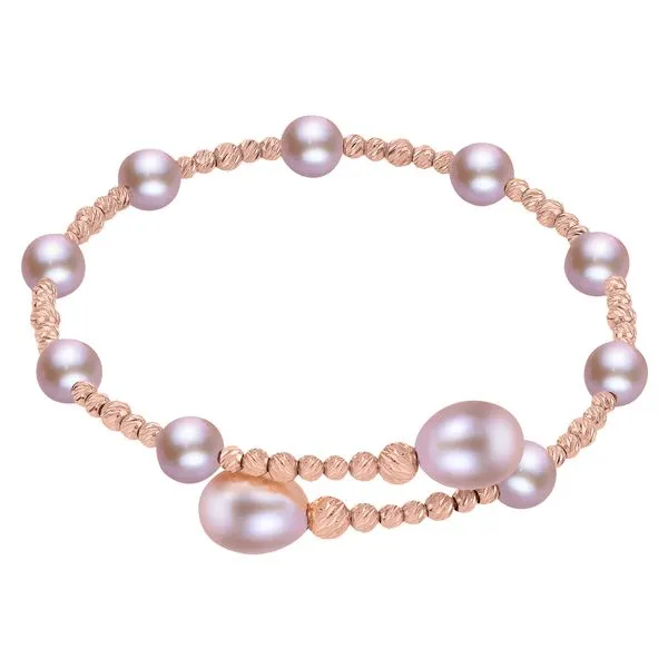 14KT Rose Gold Freshwater Pearl Bracelet Atlanta West Jewelry Douglasville, GA
