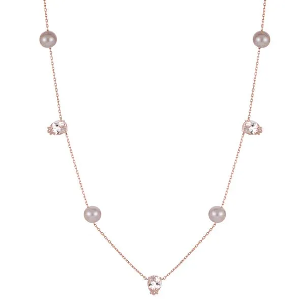 14KT Rose Gold Freshwater Pearl Necklace Alan Miller Jewelers Oregon, OH