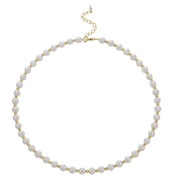 14KT Yellow Gold Freshwater Pearl Necklace Clater Jewelers Louisville, KY