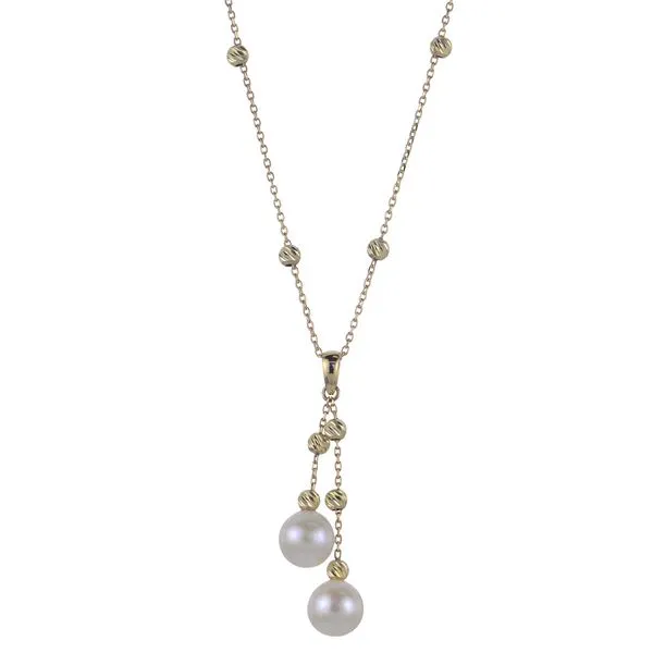 14KT Yellow Gold Freshwater Pearl Necklace J. Meredith Jewelers Delafield, WI