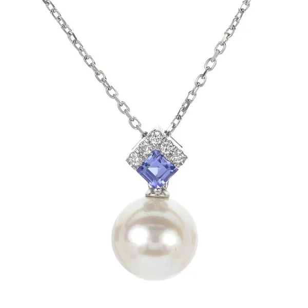 14KT White Gold Freshwater Pearl Pendant G.G. Gems, Inc. Scottsdale, AZ