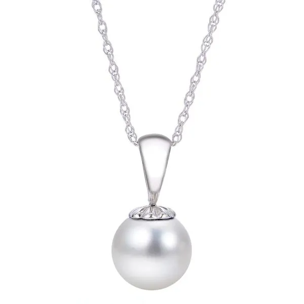 14KT Gold Akoya Pearl Pendant Timmreck & McNicol Jewelers McMinnville, OR