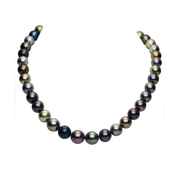 14KT White Gold Tahitian Pearl Necklace Clater Jewelers Louisville, KY