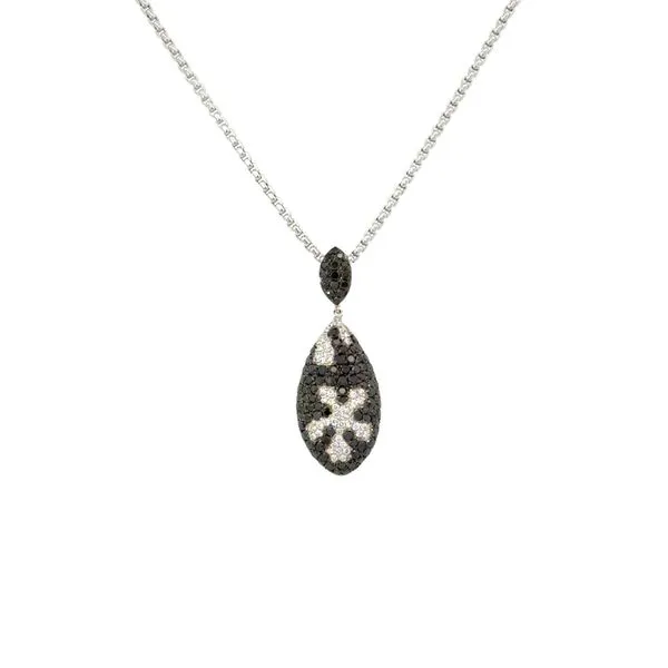 Black and White Diamond Pendant Bryan Jewelry Prattville, AL